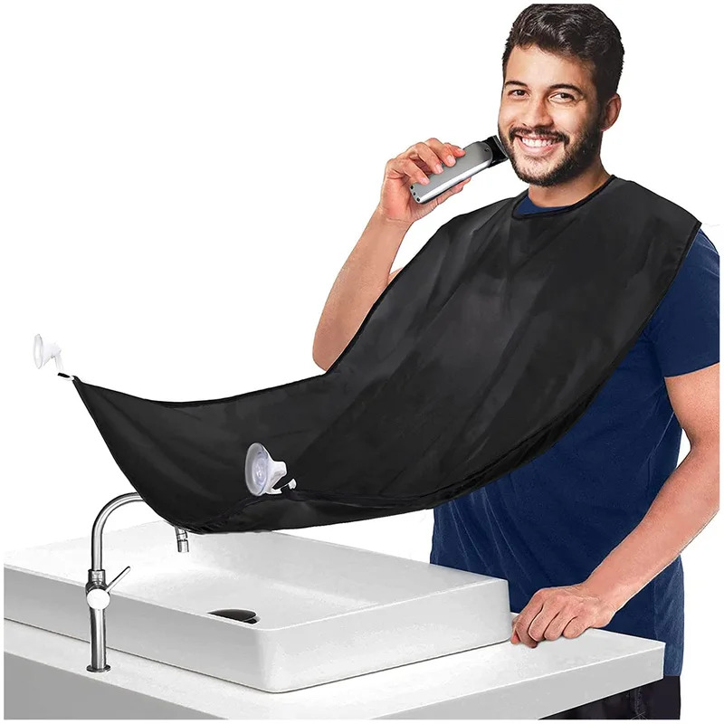 Men'S Grooming Mirror - 1pc Men Beard Shaving Apron Trimming