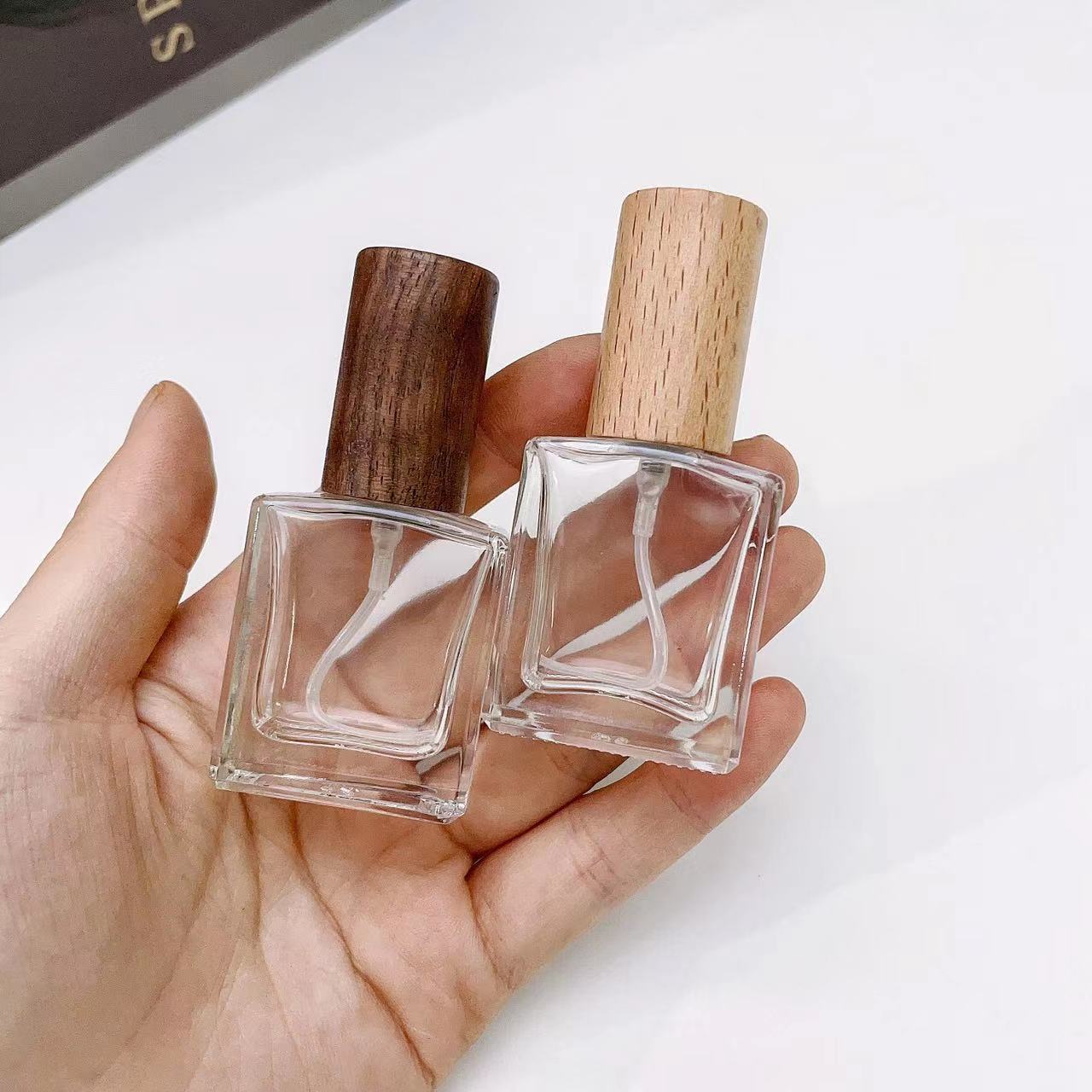 Cologne Spray Bottle - 10ml Transparent Thick Glass Perfume Spray