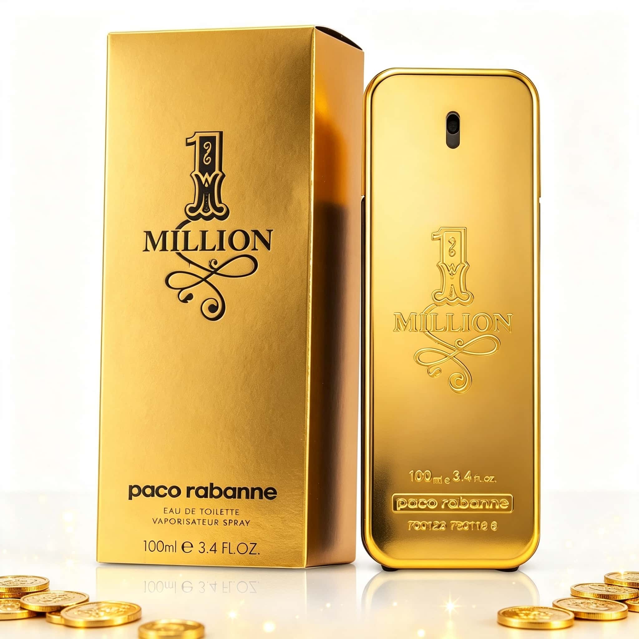 Cologne Spray Bottle - Paco Rabanne 1 Million Men Perfume
