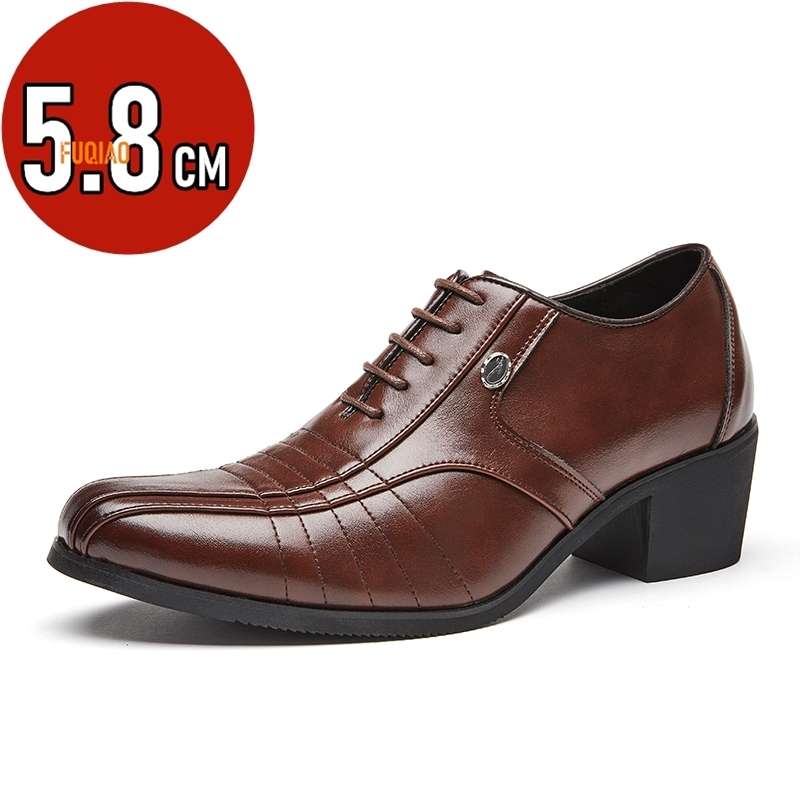 Men'S Grooming Oxford - Luxury High Heel Men's Shoes Fashion