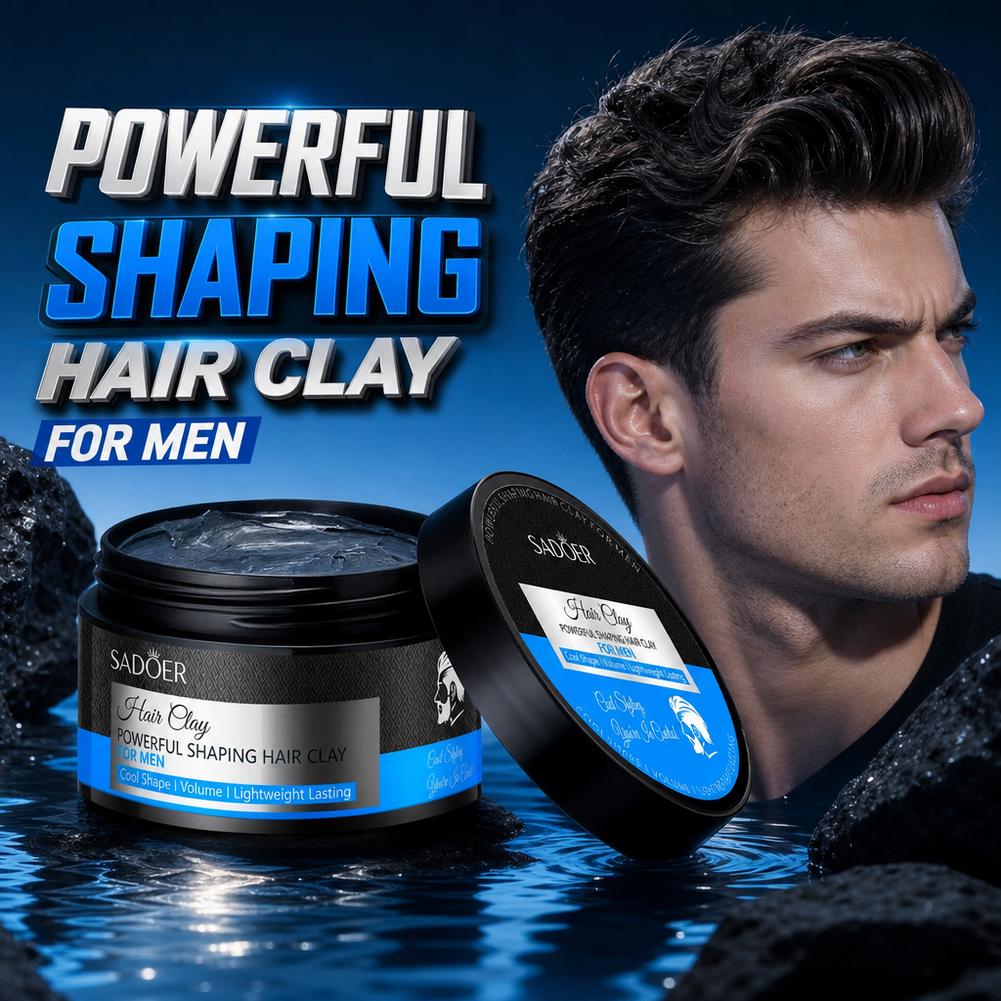 Men'S Grooming Cream - Men's Hair Styling Clay Strong Hold