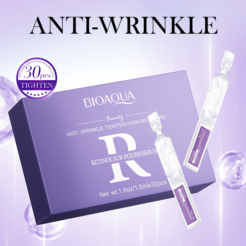 30pcs BIOAQUA Retinol Vitamin  - The Ordinary Serum Hyaluronic Acid 评论和价格