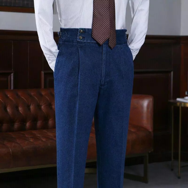 Casual Blue Denim Oxford Men S - Men'S Grooming Oxford 评论和价格