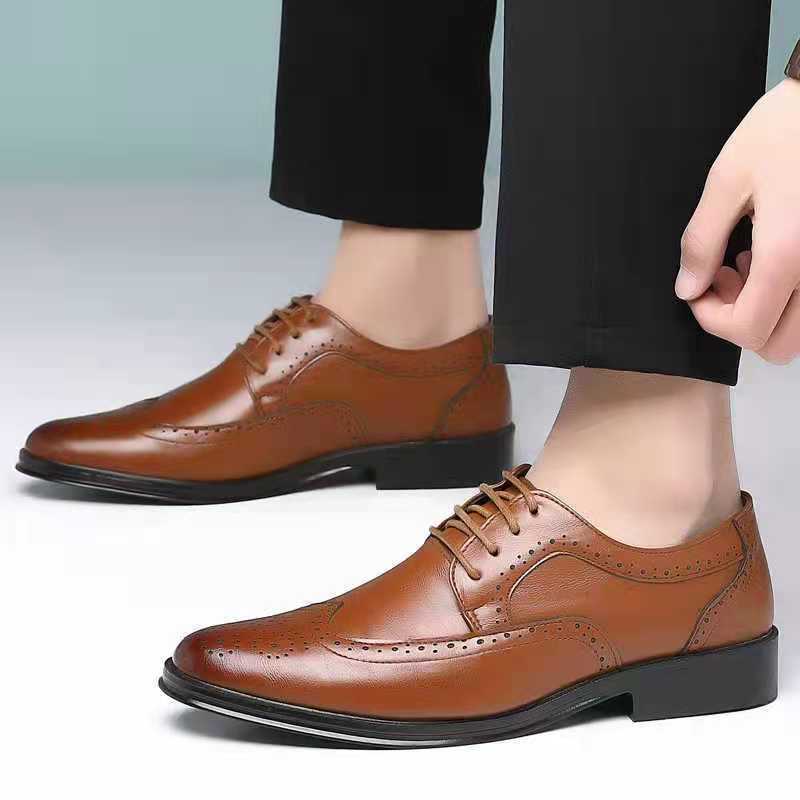 New Summer Men Brogue Oxfords  - Men'S Grooming Oxford 评论和价格