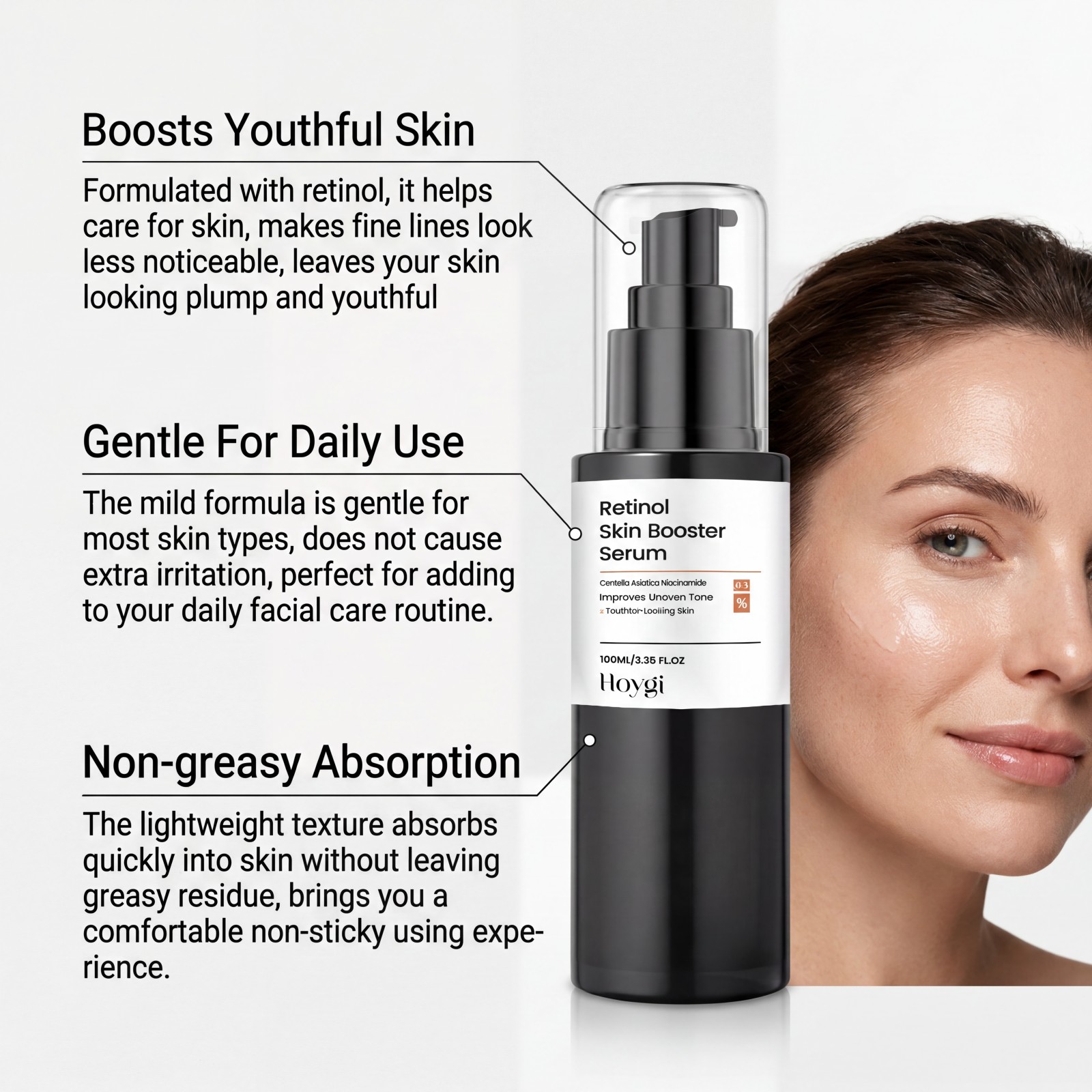 100ml Retinol Skin Booster Ser - The Ordinary Serum Hyaluronic Acid 评论和价格