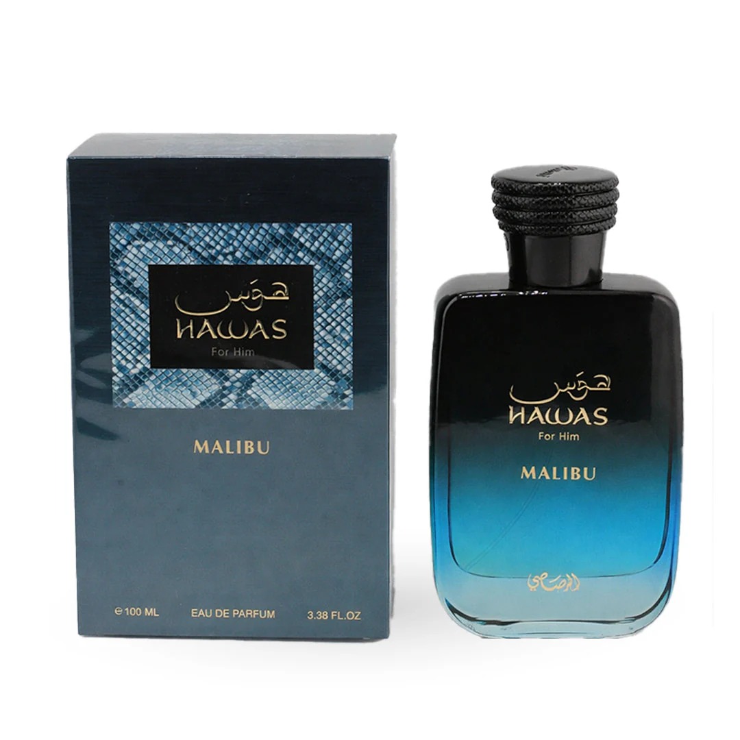 Rasasi Hawas Malibu For Him ED - Cologne Spray Bottle 评论和价格