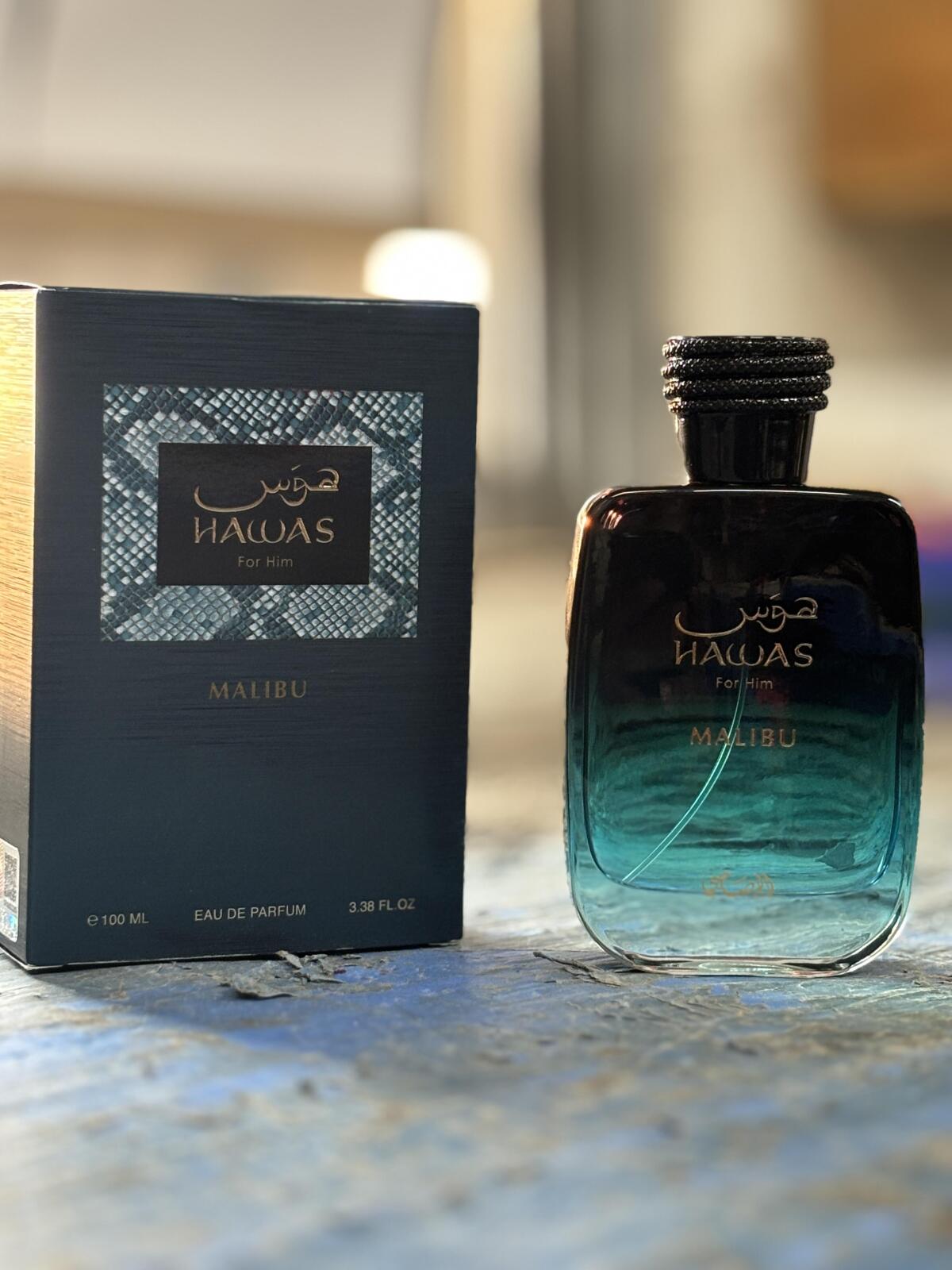 Rasasi Hawas Malibu For Him ED - Cologne Spray Bottle 评论和价格