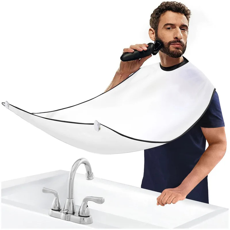 1pc Men Beard Shaving Apron Tr - Men'S Grooming Mirror 评论和价格