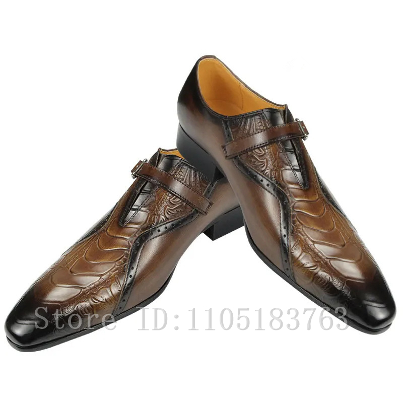 Luxury Men's Brown Black Handm - Men'S Grooming Oxford 评论和价格