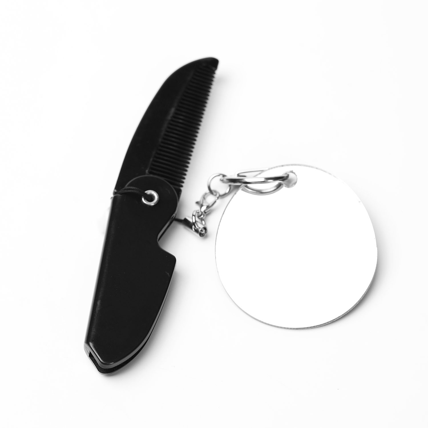 Portable Folding Beard Comb fo - Men'S Grooming Mirror 评论和价格