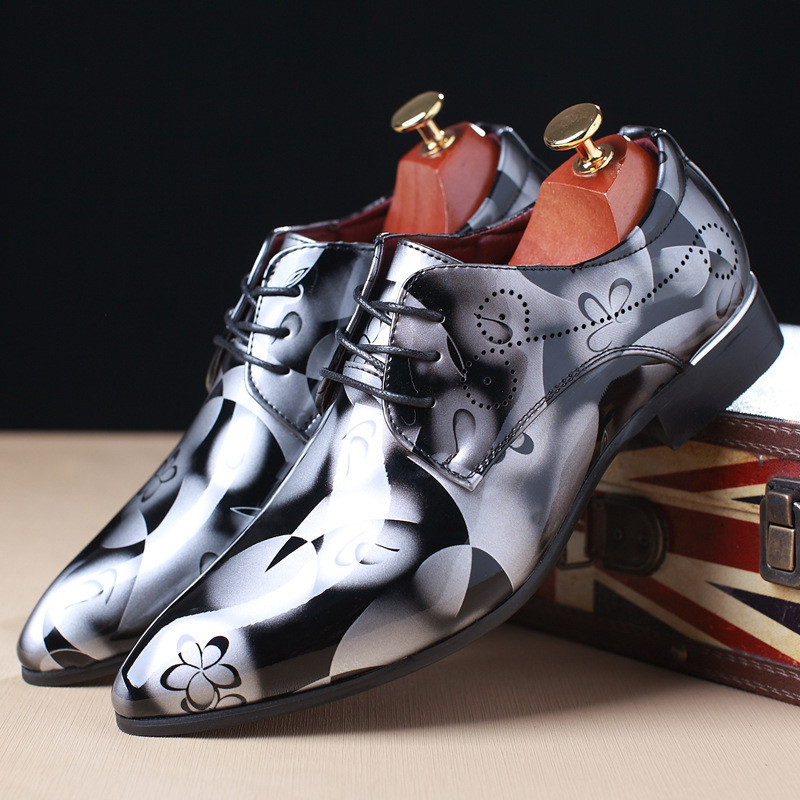 2026 Men Dress Shoes Floral Pa - Men'S Grooming Oxford 评论和价格