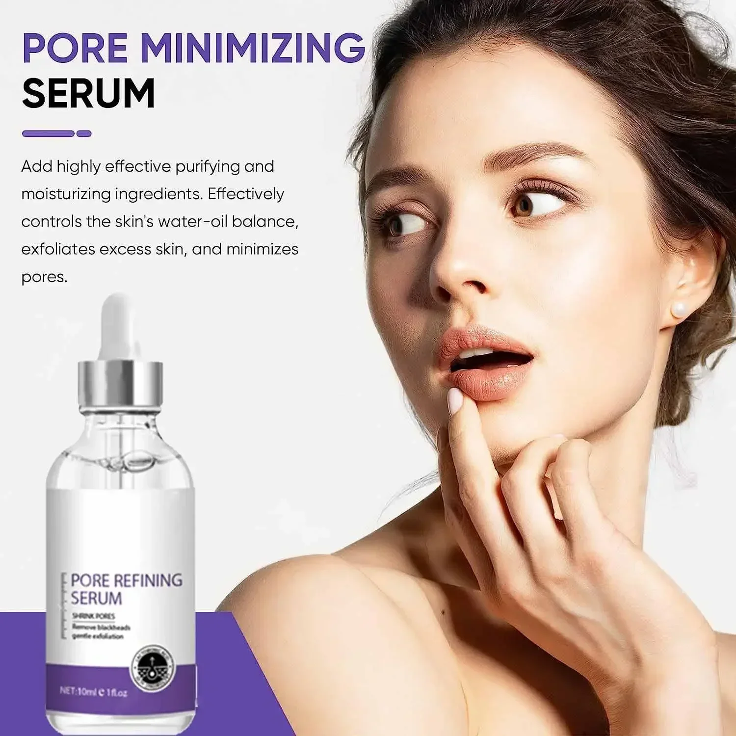 3nd Skin Texture | Pore Refini - The Ordinary Serum Hyaluronic Acid 评论和价格