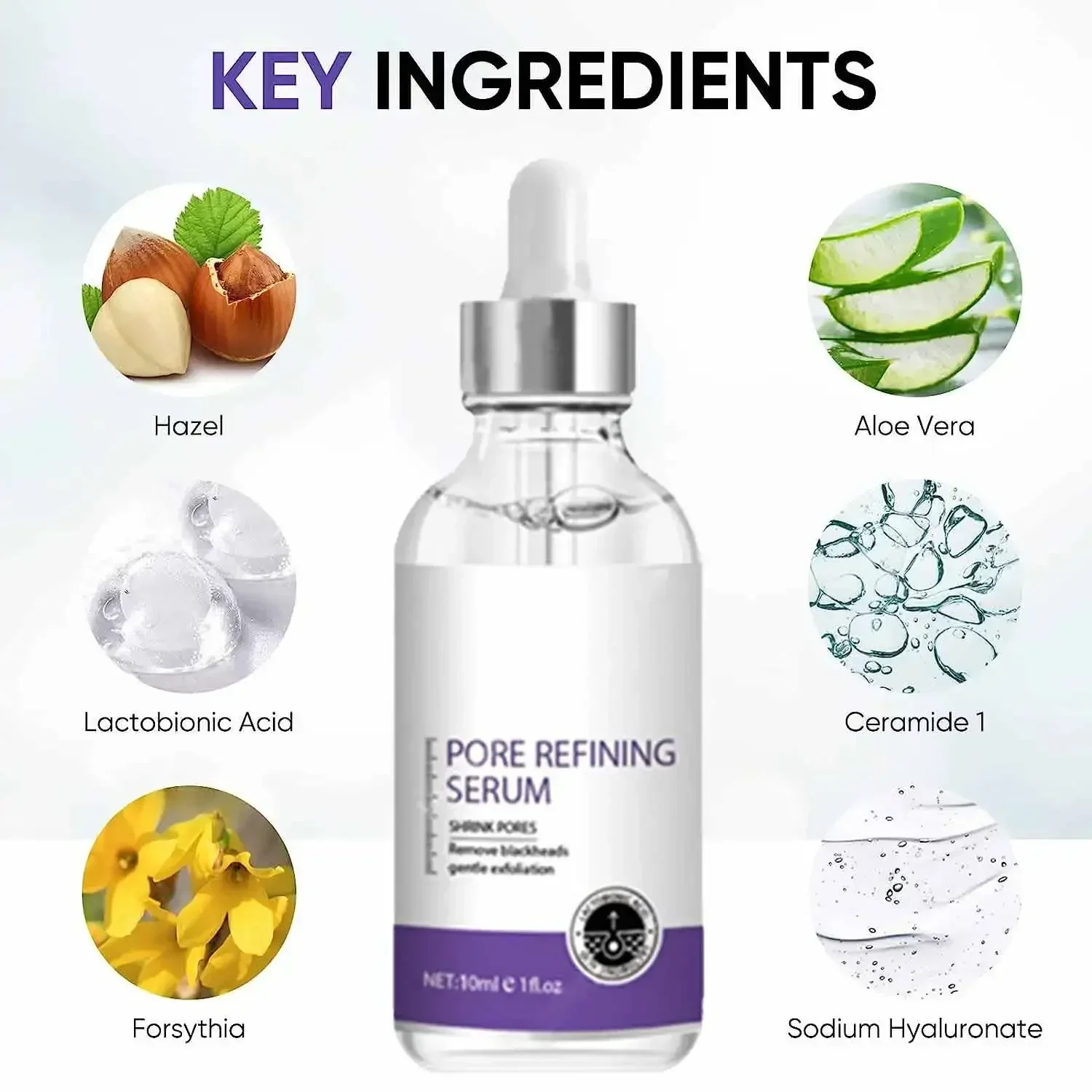 3nd Skin Texture | Pore Refini - The Ordinary Serum Hyaluronic Acid 评论和价格
