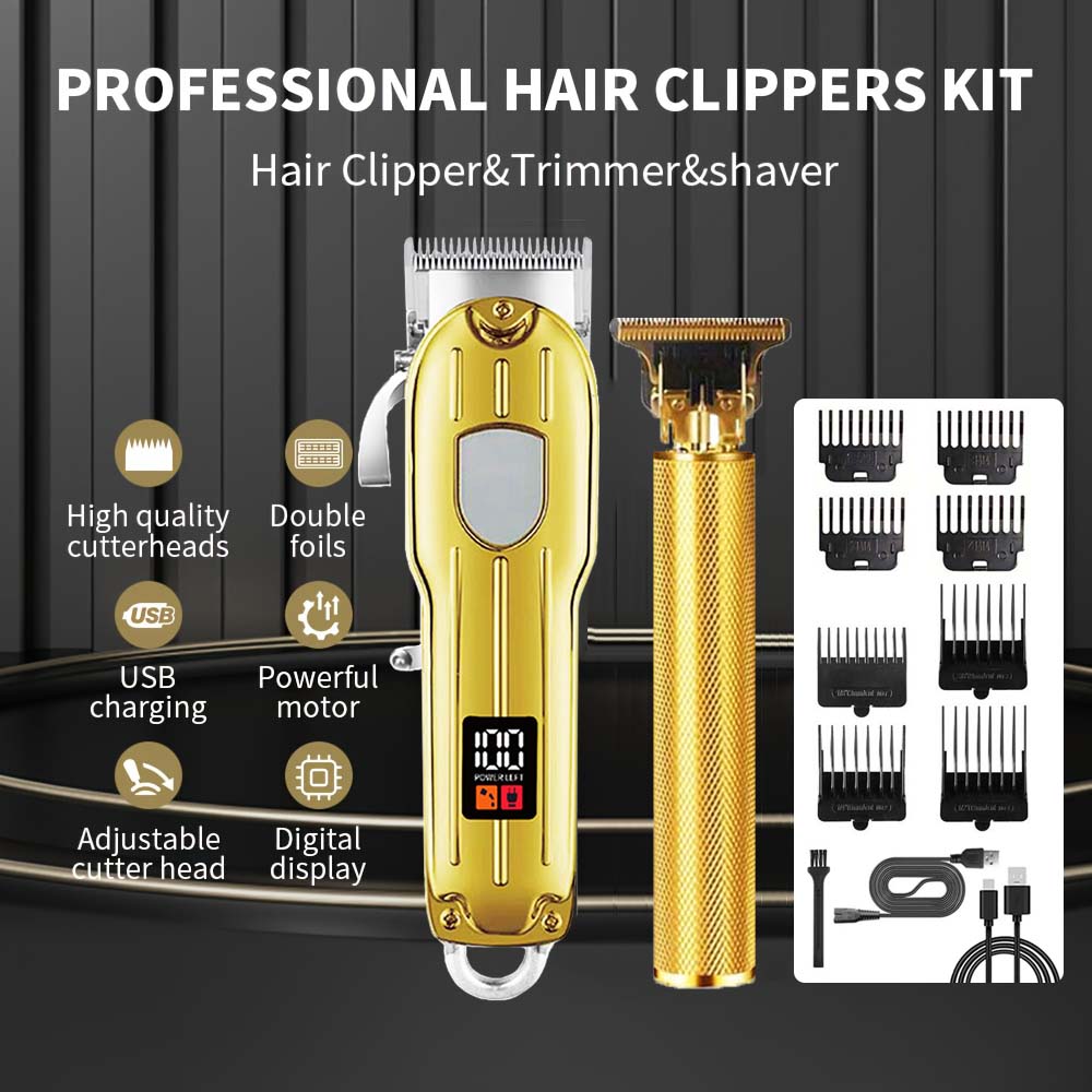 2 in 1 Electric Hair Clipper & - Men'S Grooming Set 评论和价格