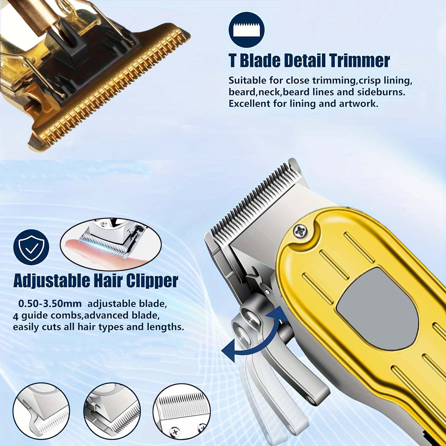 2 in 1 Electric Hair Clipper & - Men'S Grooming Set 评论和价格