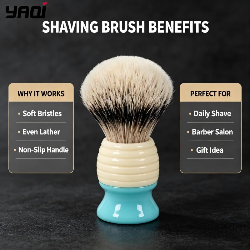 YAQI Men Wet Shaving Brush  Br - Men'S Grooming Cream 评论和价格