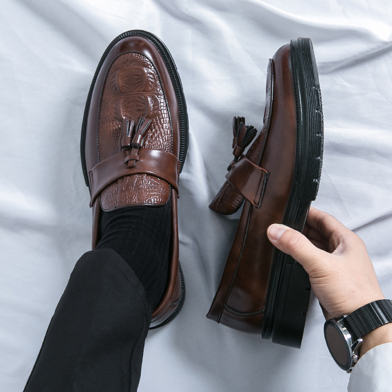 Men's Shoes Leather Men Fashio - Mens Grooming On Sale 评论和价格