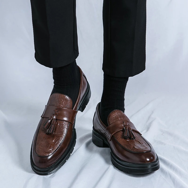 Men's Shoes Leather Men Fashio - Mens Grooming On Sale 评论和价格