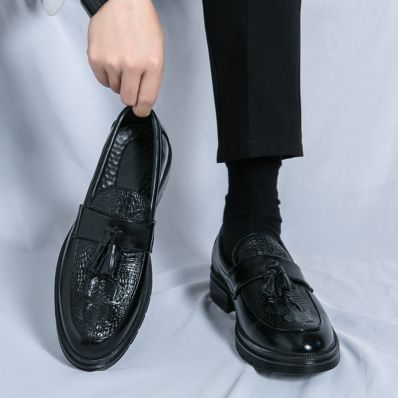 Men's Shoes Leather Men Fashio - Mens Grooming On Sale 评论和价格