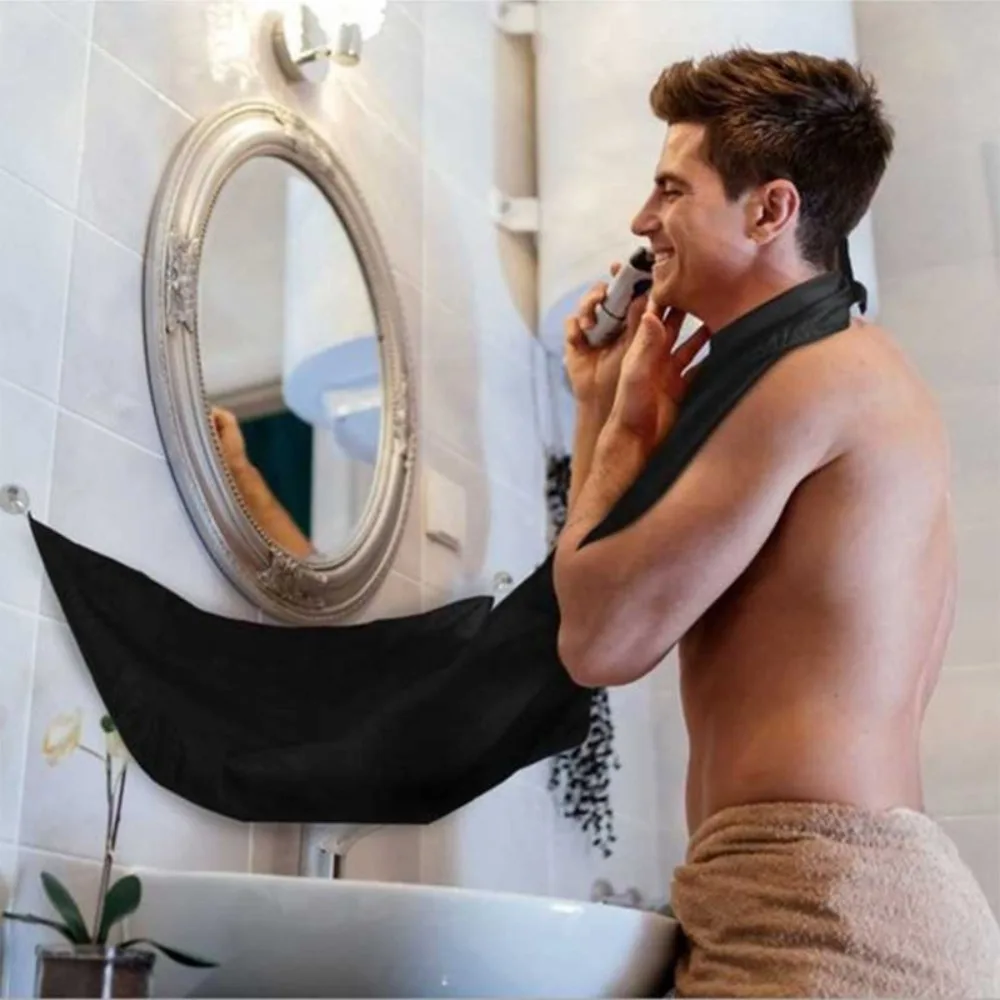 Waterproof Floral Beard Catche - Men'S Grooming Mirror 评论和价格