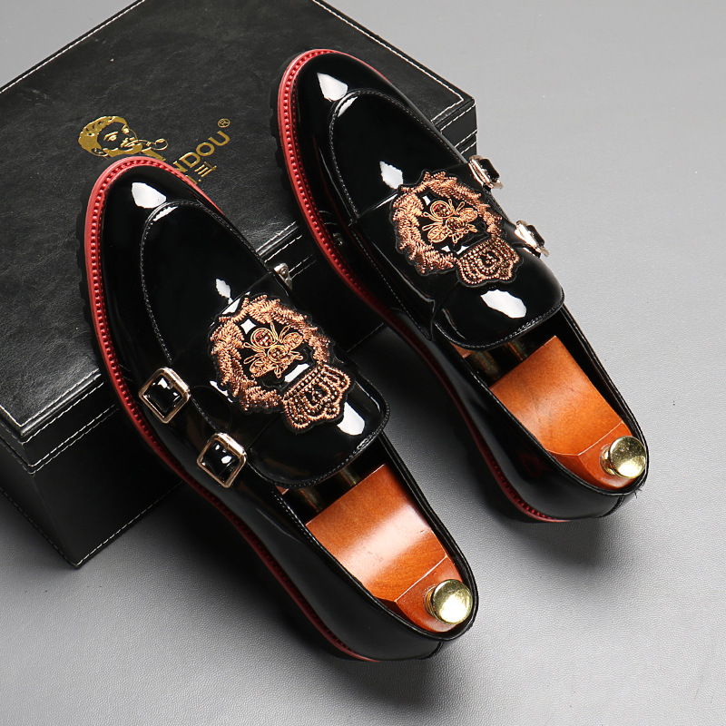 New Luxury Fashion Men Pointed - Men'S Grooming Oxford 评论和价格