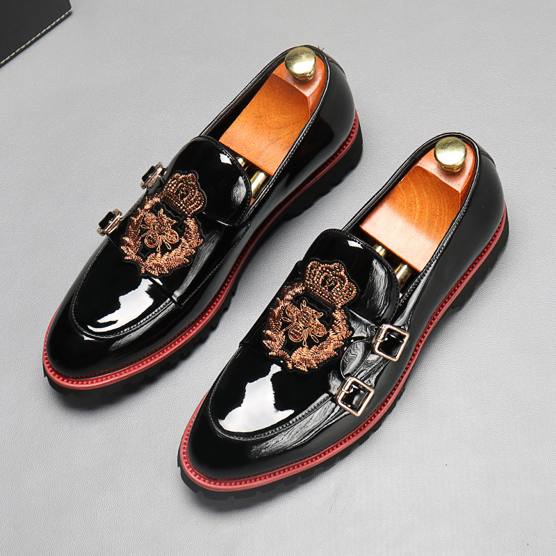 New Luxury Fashion Men Pointed - Men'S Grooming Oxford 评论和价格