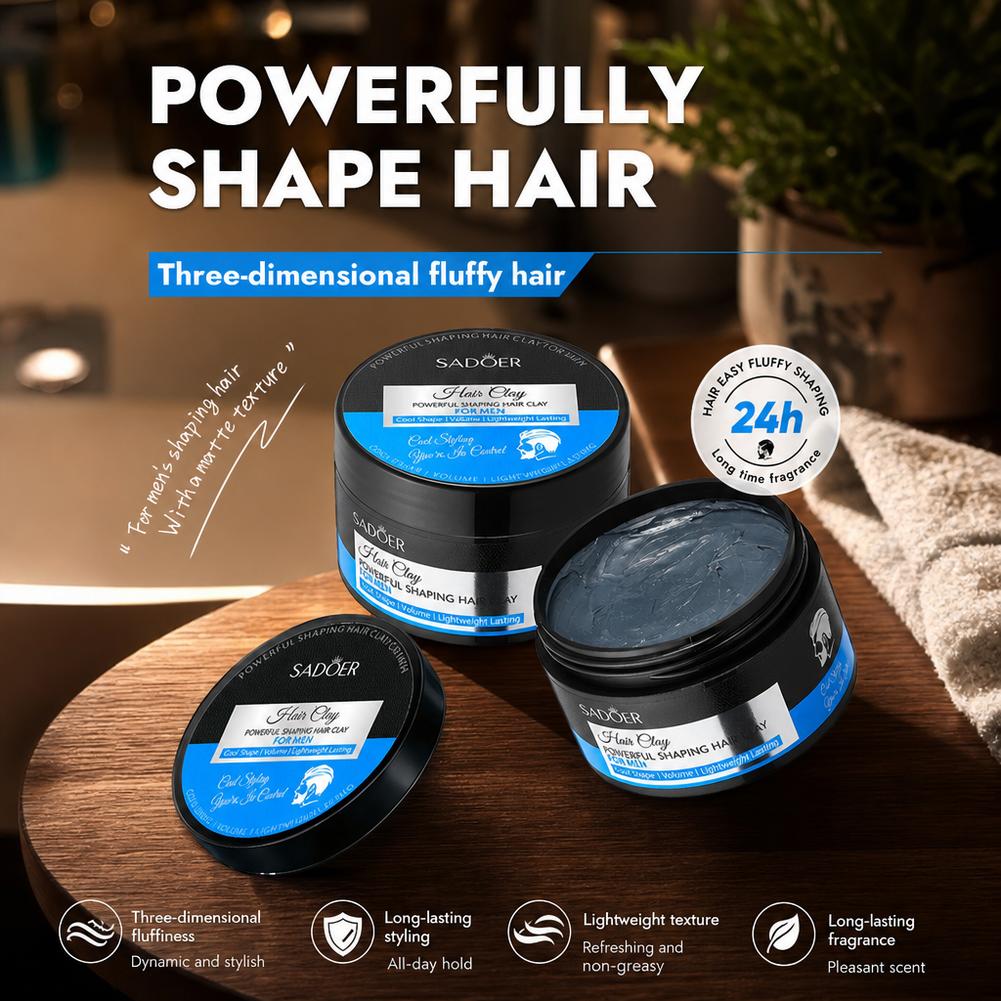 Men's Hair Styling Clay Strong - Men'S Grooming Cream 评论和价格