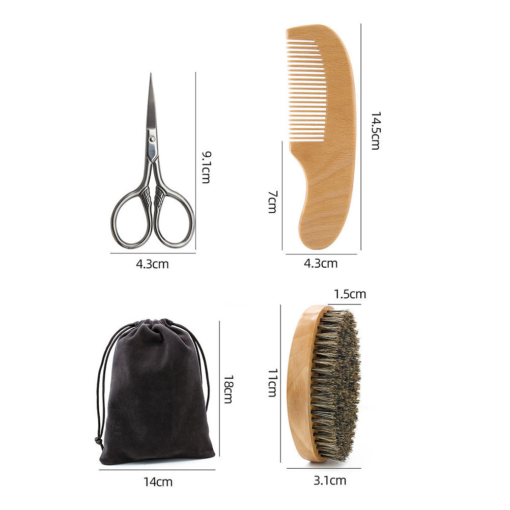 1Set Professional Beard Care S - Men'S Grooming Set 评论和价格