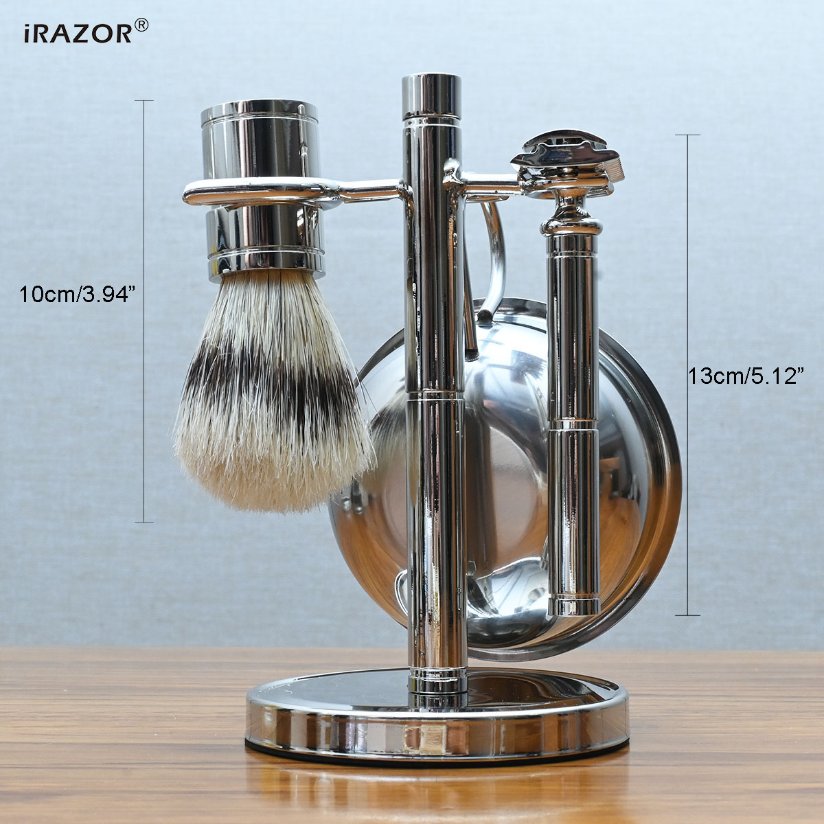 iRAZOR Classic Vintage Double  - Mens Vintage Grooming Kit 评论和价格