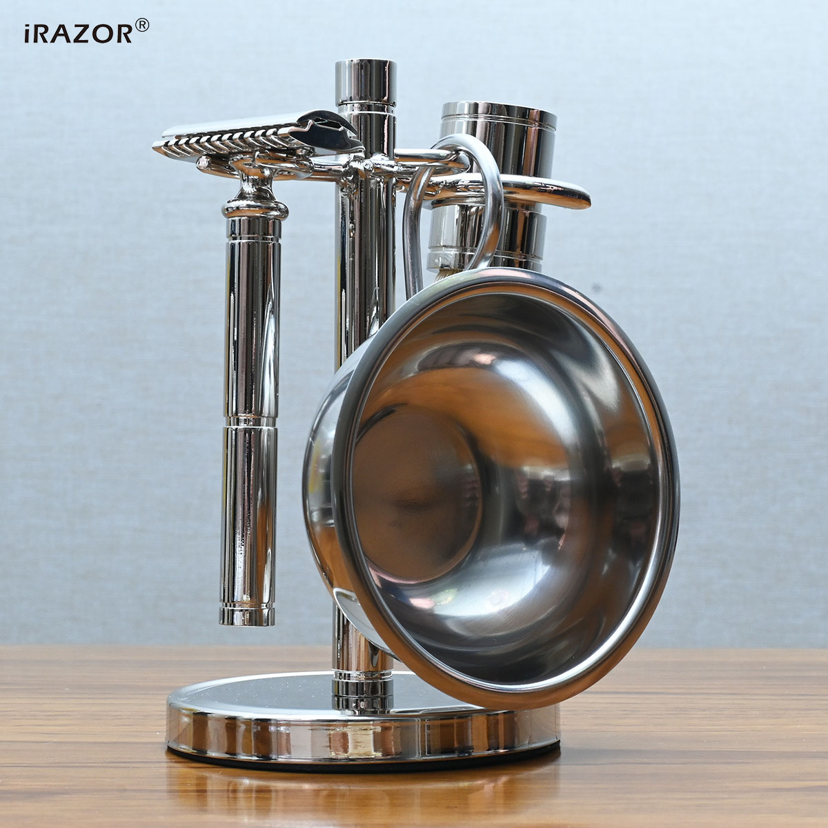 iRAZOR Classic Vintage Double  - Mens Vintage Grooming Kit 评论和价格