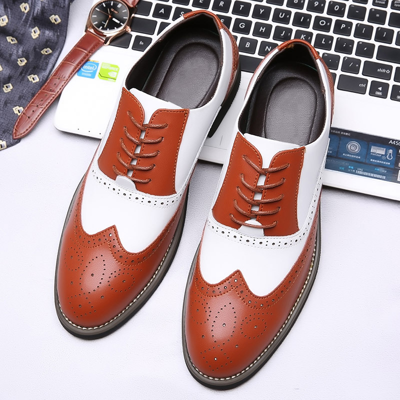 Men Dress Shoes Genuine Leathe - Men'S Grooming Oxford 评论和价格