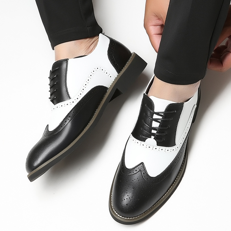 Men Dress Shoes Genuine Leathe - Men'S Grooming Oxford 评论和价格